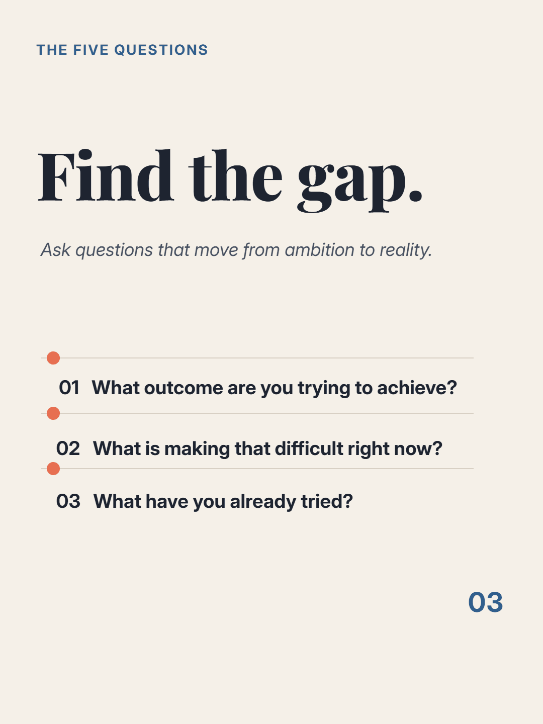 Discovery calls that make the right decision obvious, slide 3